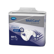 德國赫曼 - MoliCare® Premium Elastic 安加適®彈性金裝夜用加強版成人紙尿片(大碼)(24片裝)(赫曼全新升級配方)