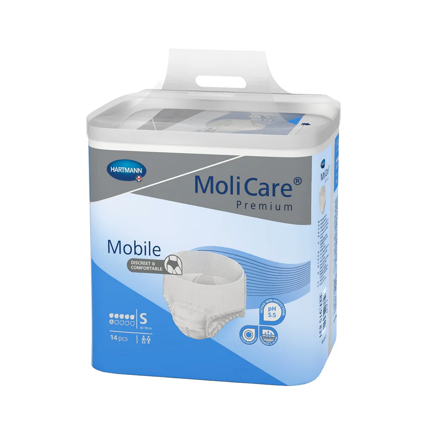 德國赫曼 - MoliCare®安加適®金裝活動紙尿褲 (細碼) (14 片裝)