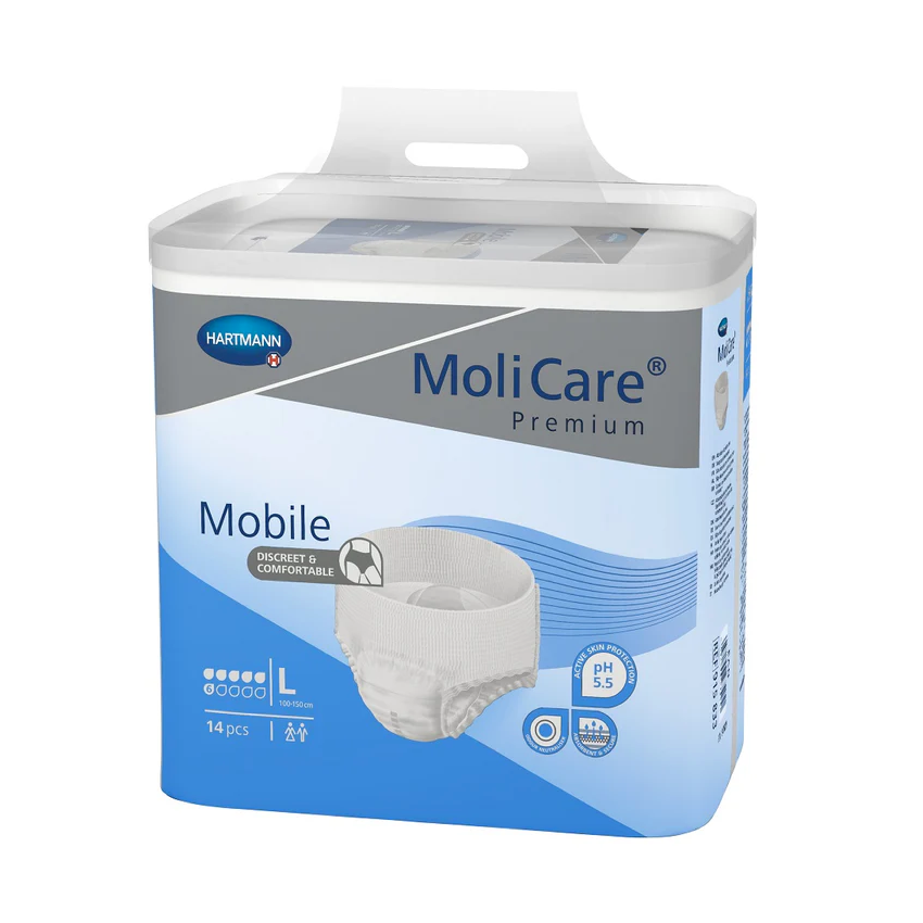 德國赫曼 - MoliCare®安加適®金裝活動紙尿褲 (大碼) (14 片裝)