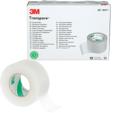 3M™ Transpore™ Surgical Tapes易撕透明膠帶1吋