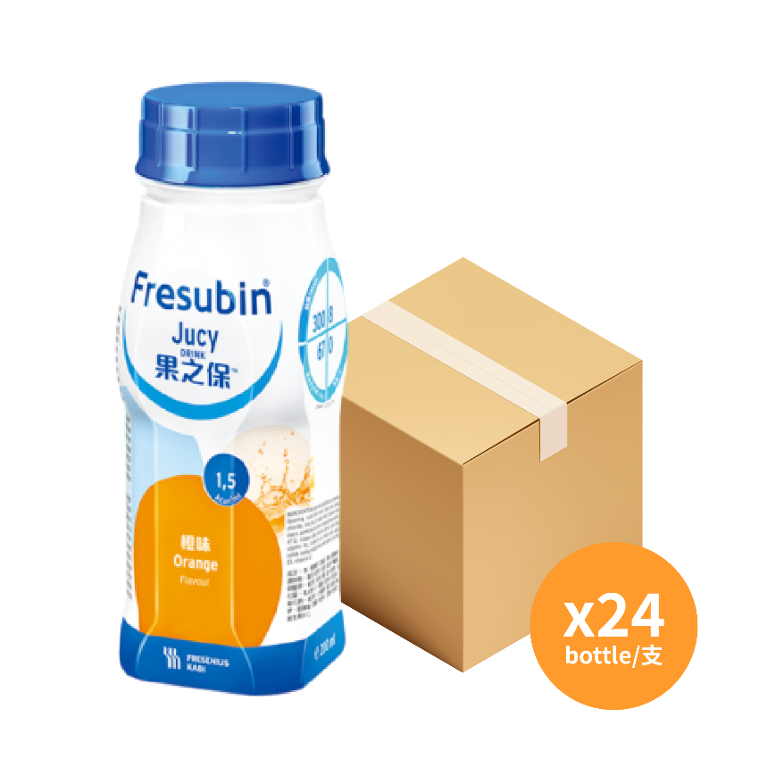 果之保果味營養品Fresubin Jucy Drink(橙味)(1箱24支)(200ml)