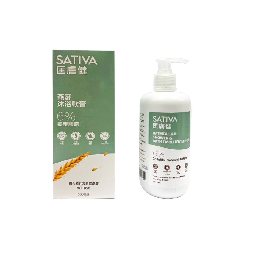 匡膚健Sativa - 燕麥沐浴軟膏 500ml