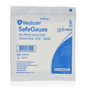 Medicom SafeGause 7.5x7.5cm 5pcs Sterile