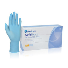 Medicom - Safe Touch Advanced Slim 無粉丁腈手套 - 中碼 (100隻)